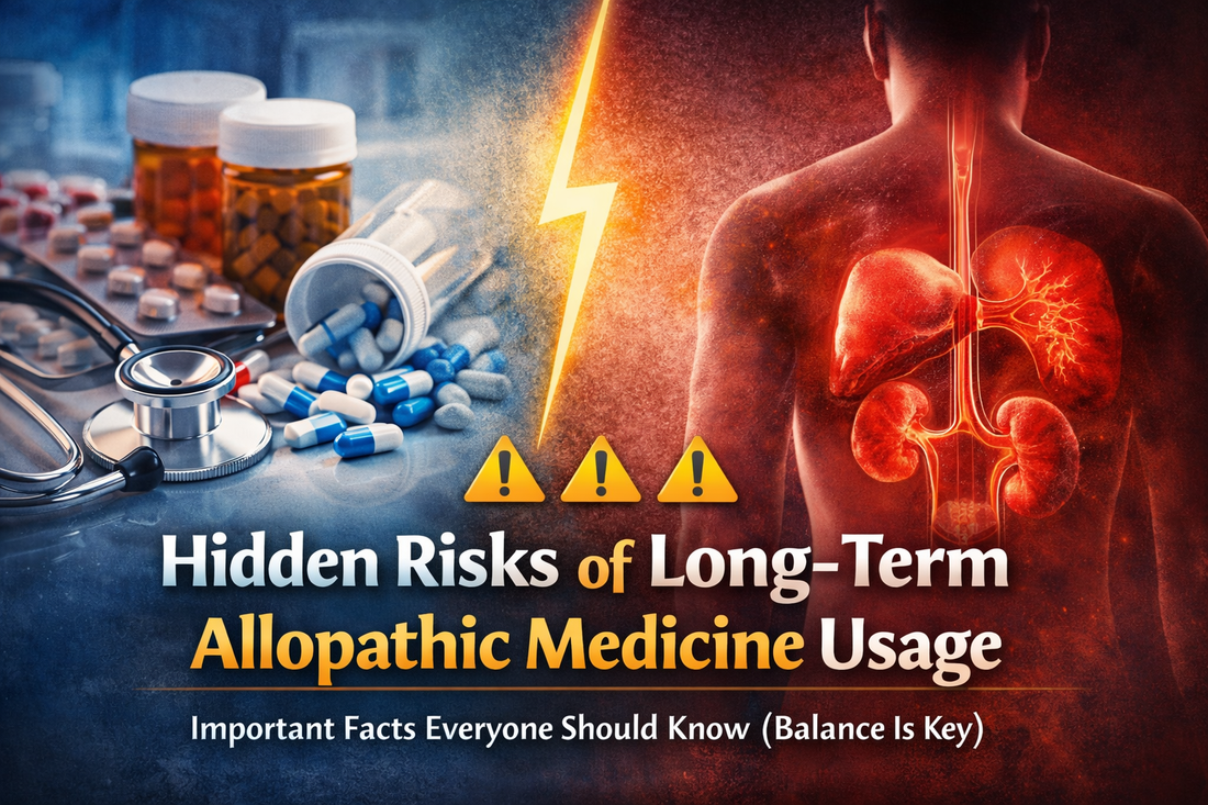 The Hidden Risks of Long-Term Use of Allopathic Medicines (What You Should Know)